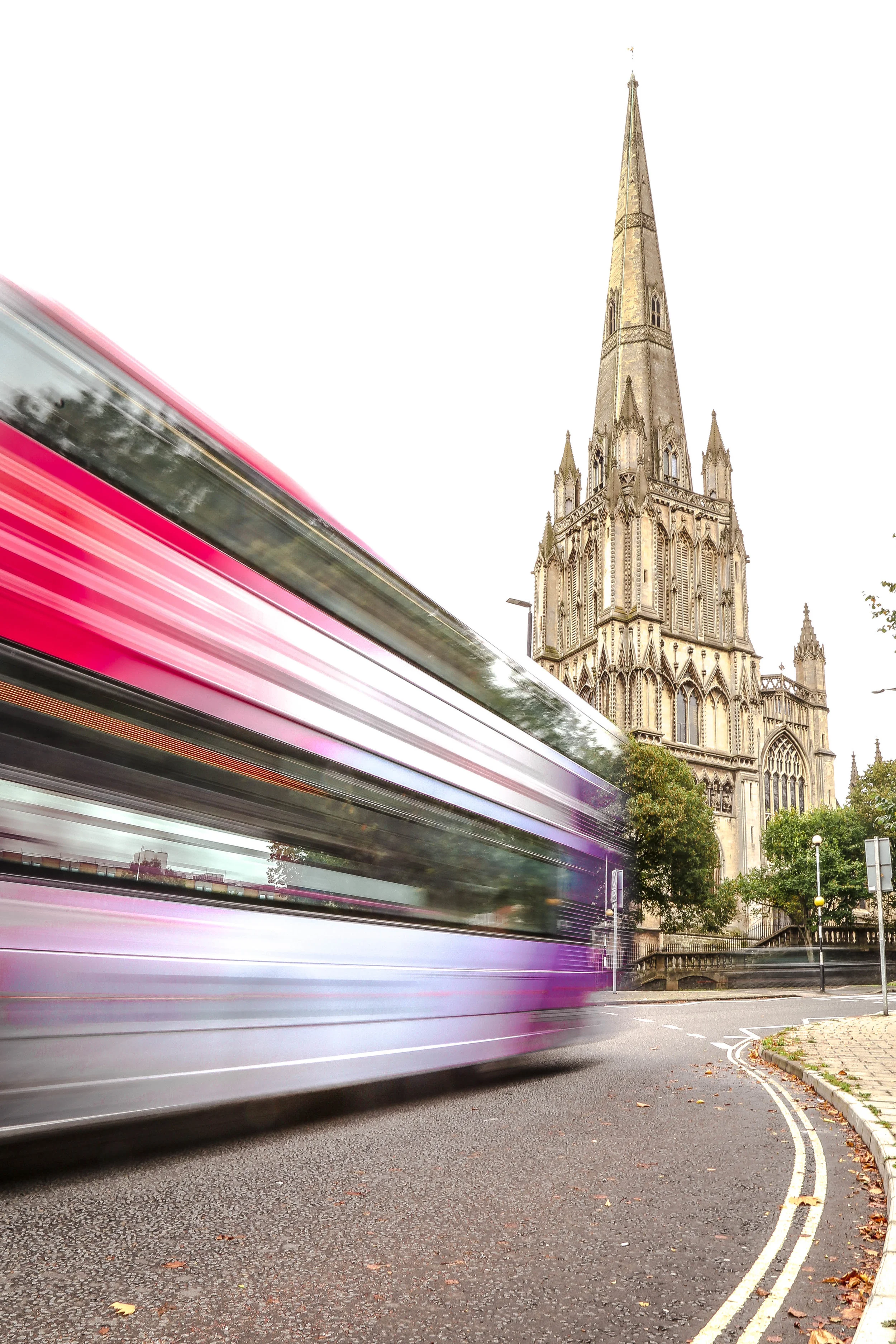 There's no stopping by the church Bristol UK