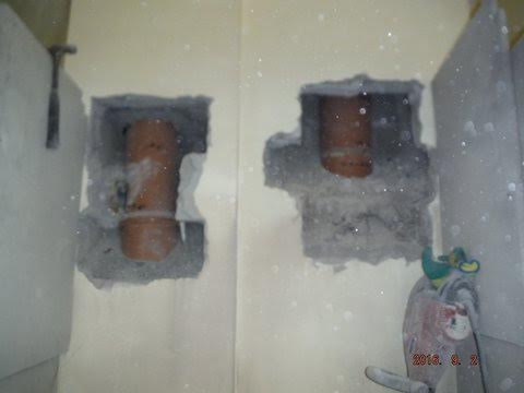 replacement of chimney flue inside the house