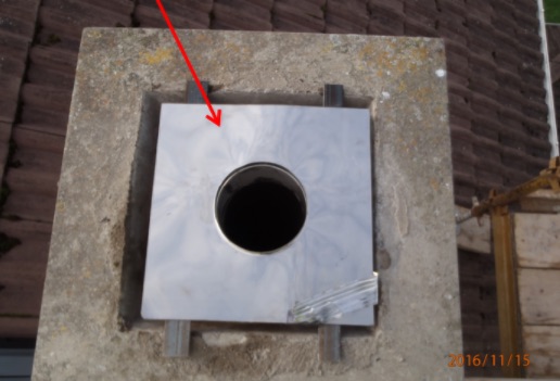 Expansion plate fitted