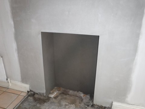 Stove opening made good