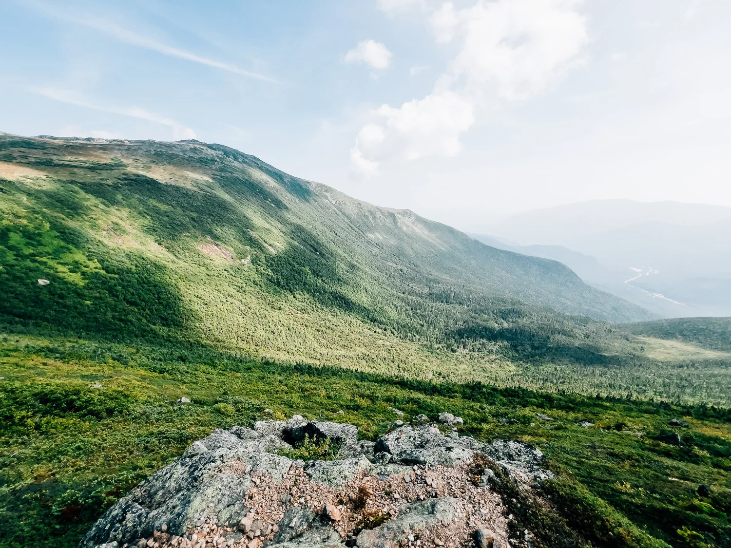 The Presidential Range laid out dramatically