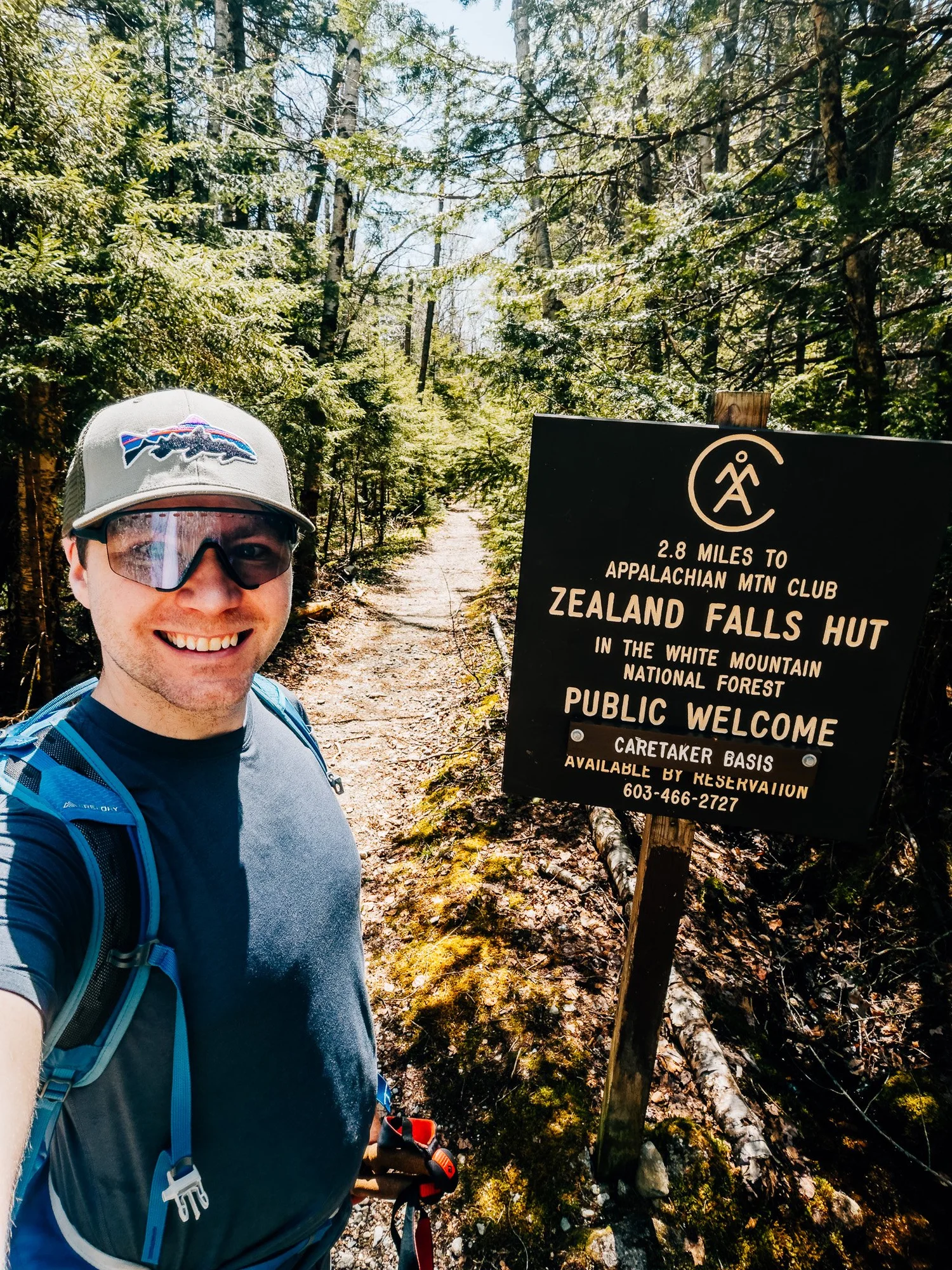 Self-portrait on the Mount Hale hike