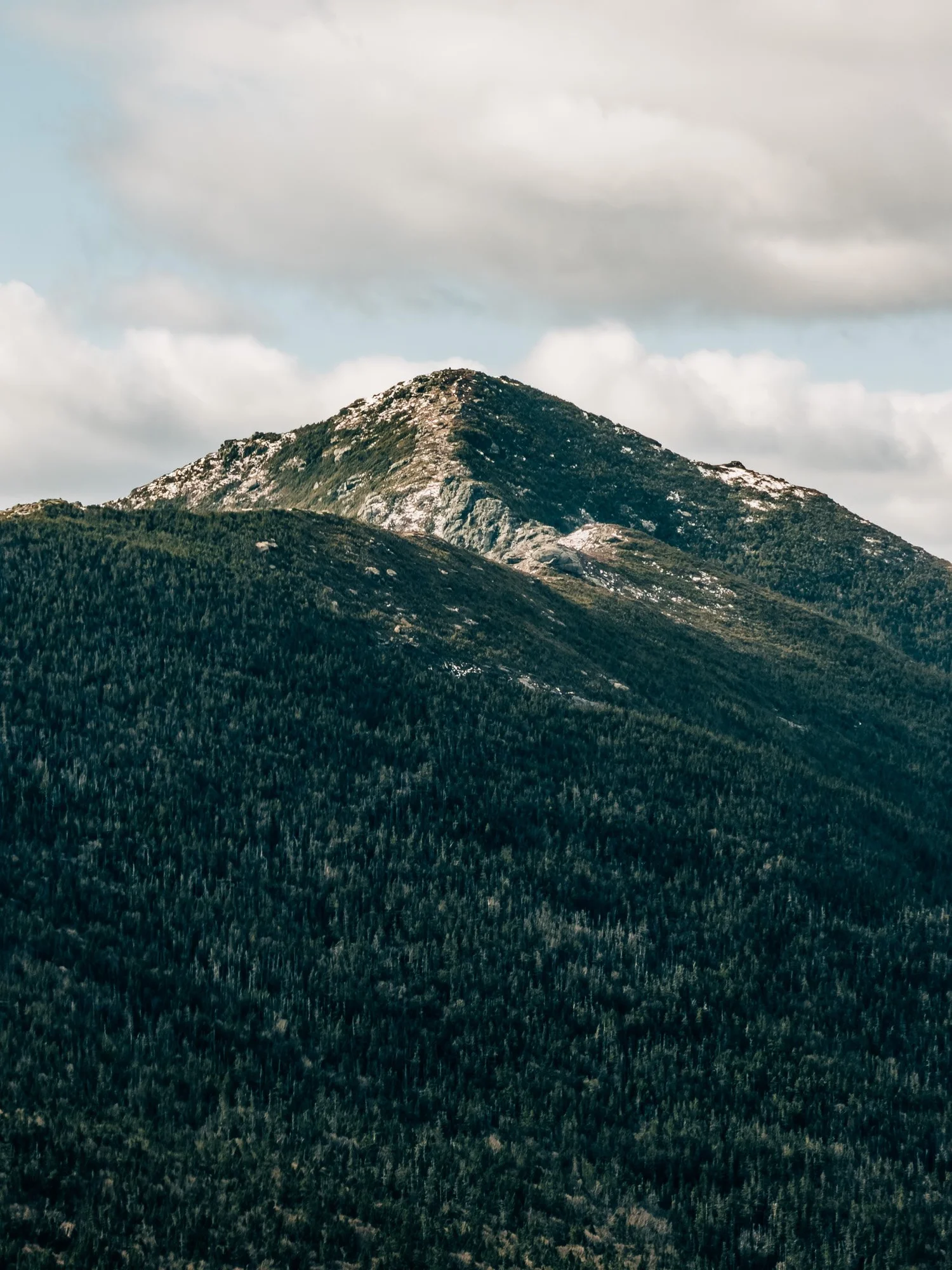 Looking south down Franconia Ridge toward Little Haystack