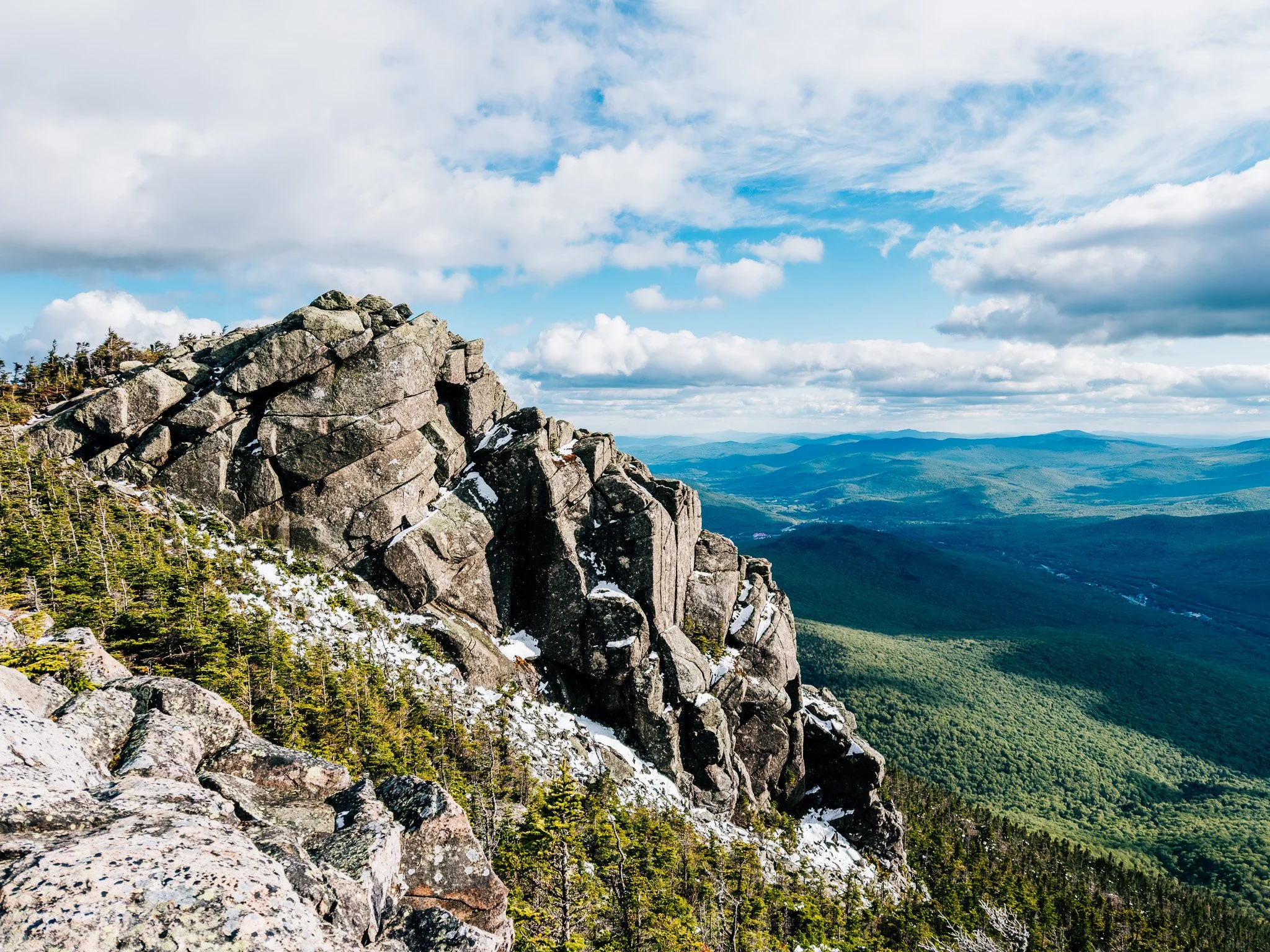 The summit of Mount Liberty