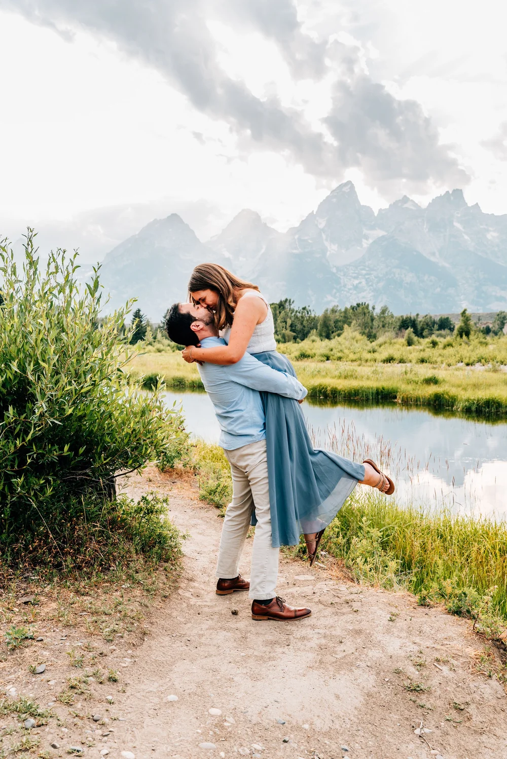 Summer engagement photography in New Hampshire by Anton Pugachevsky