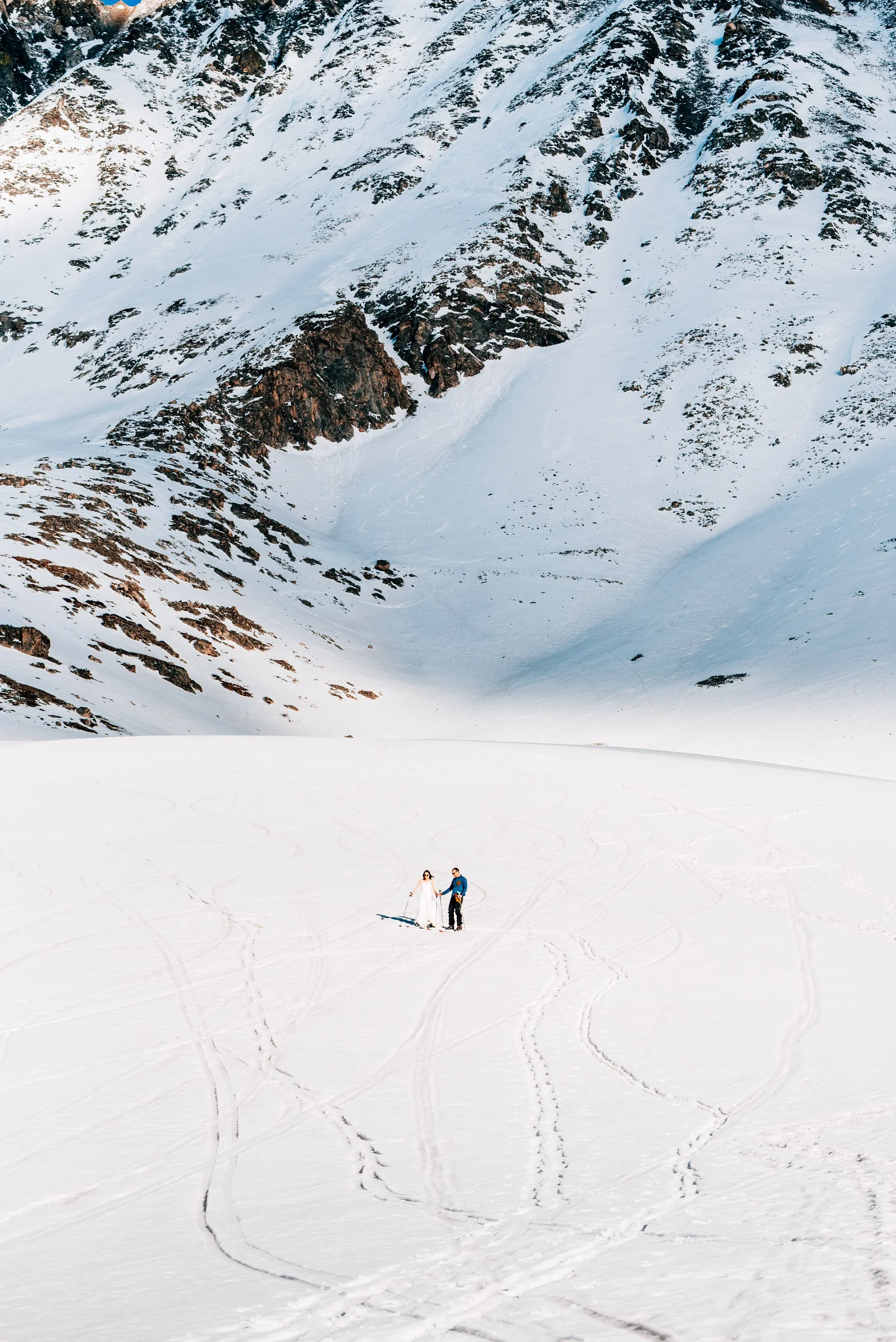 Mayflower Gulch Ski Elopement Colorado