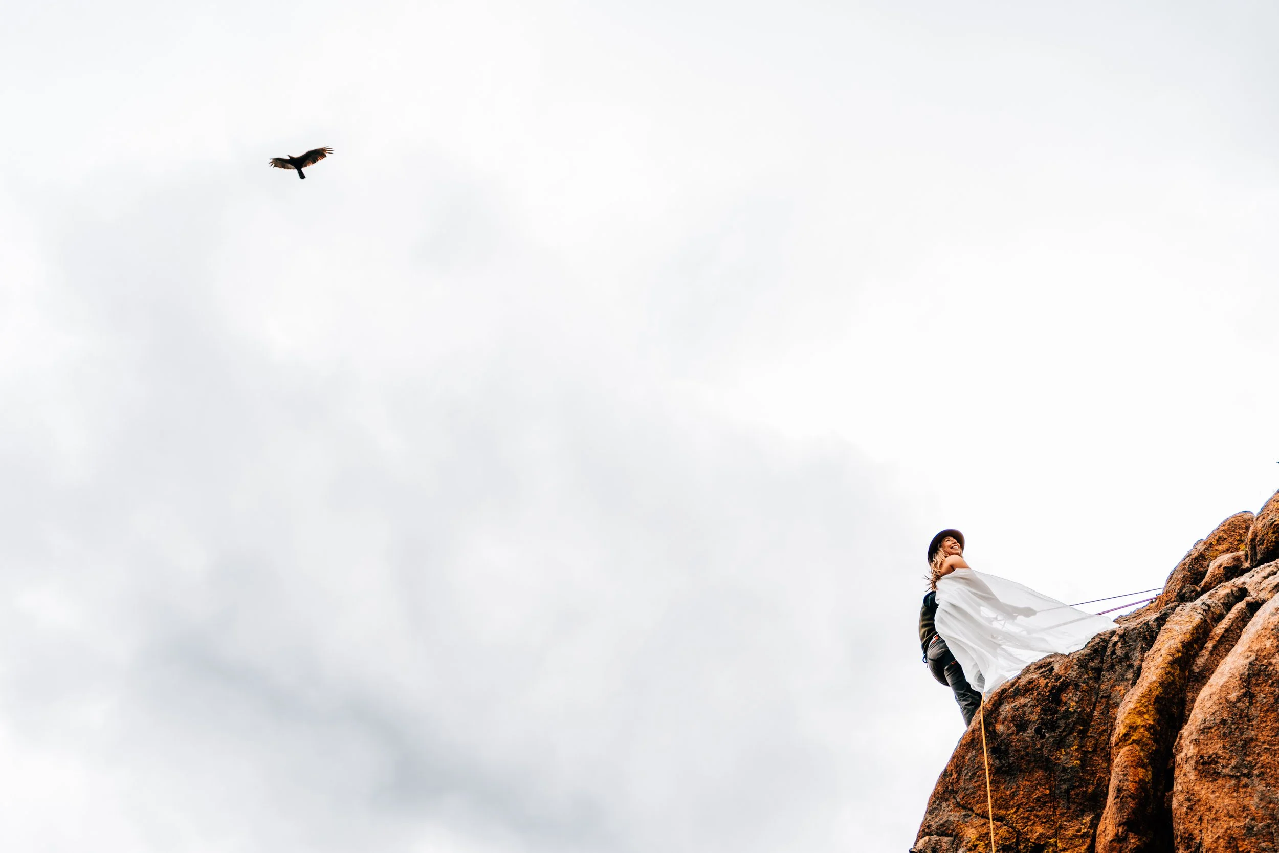 New Mexico Rock Climbing Adventure Elopement