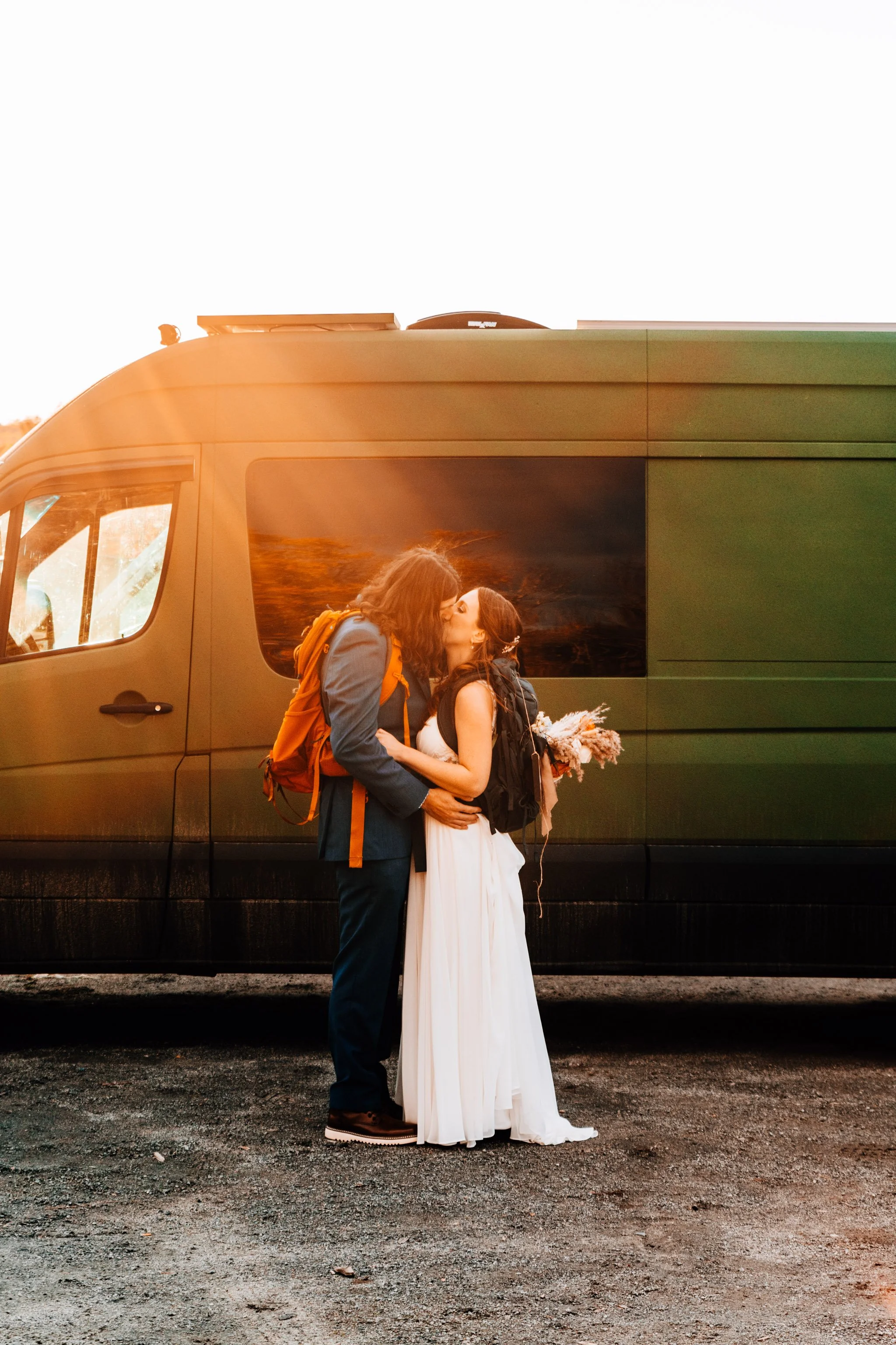 Vanlife adventure elopement