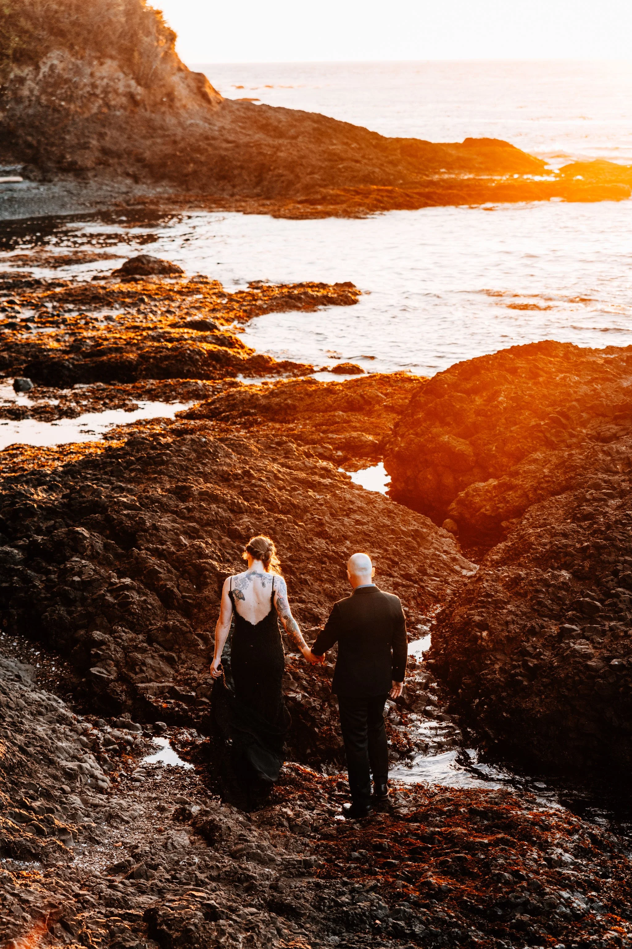 Coastal Washington State Adventure Elopement