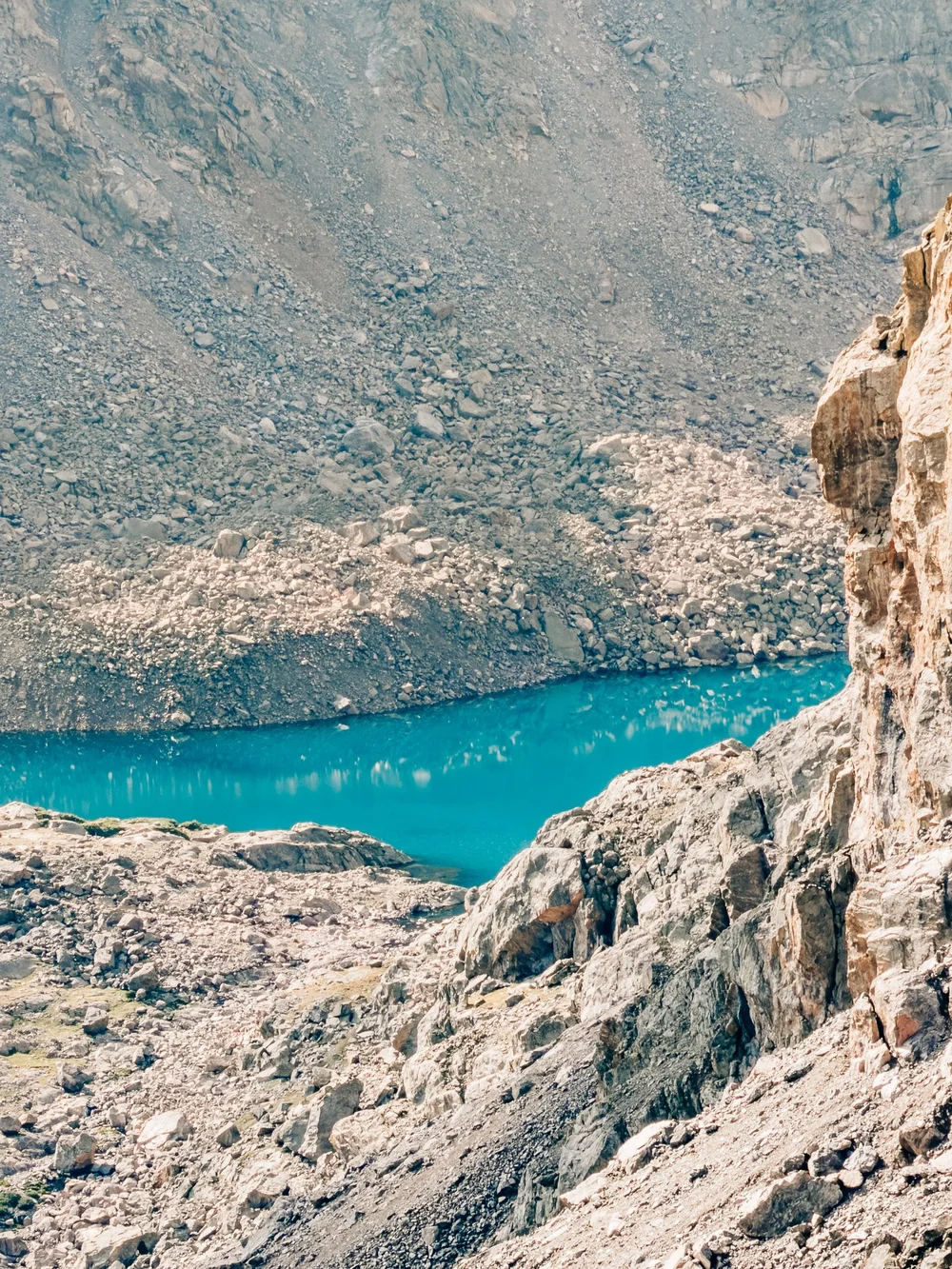 Turquoise lake