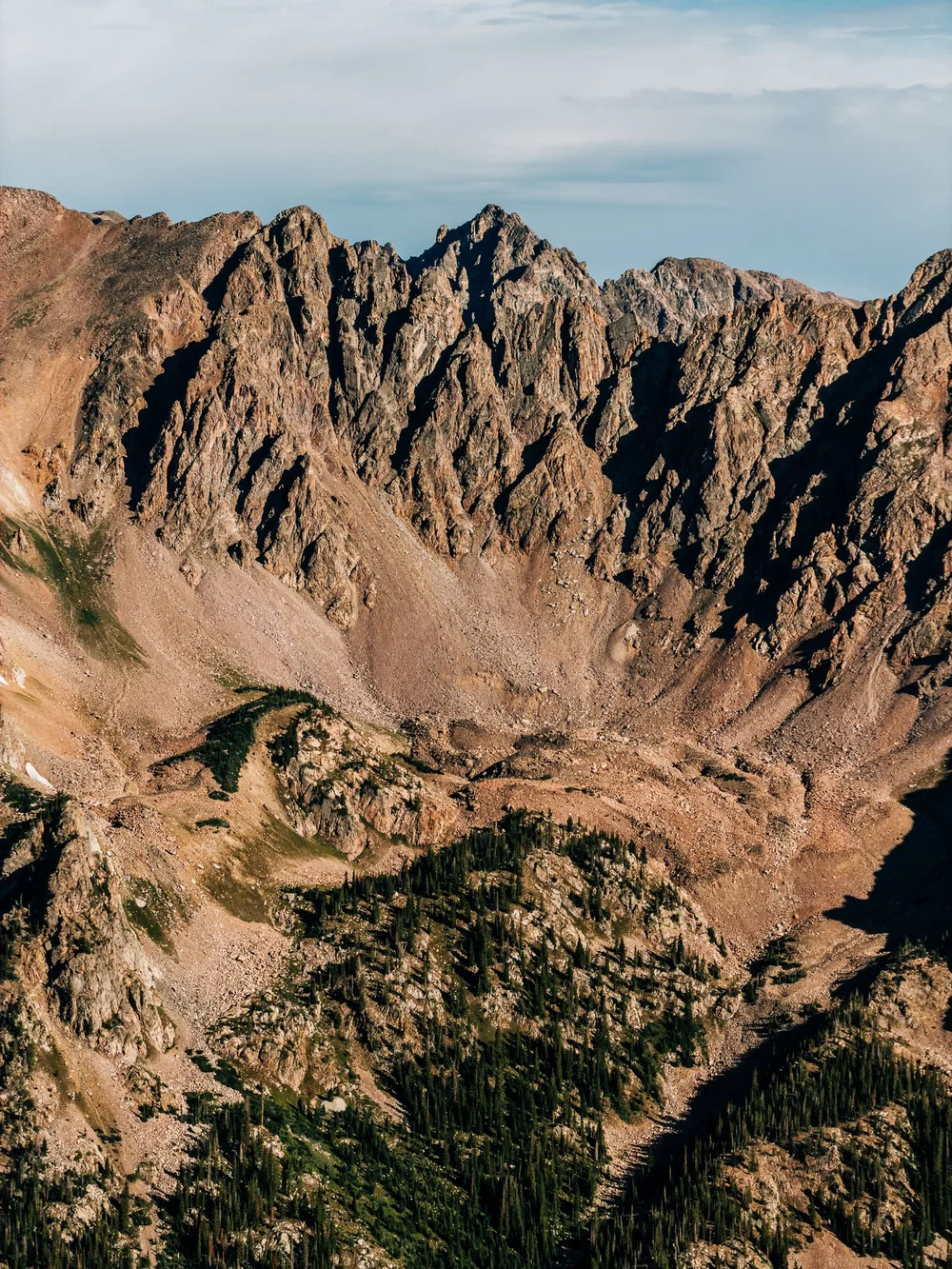 Gore Range morning views