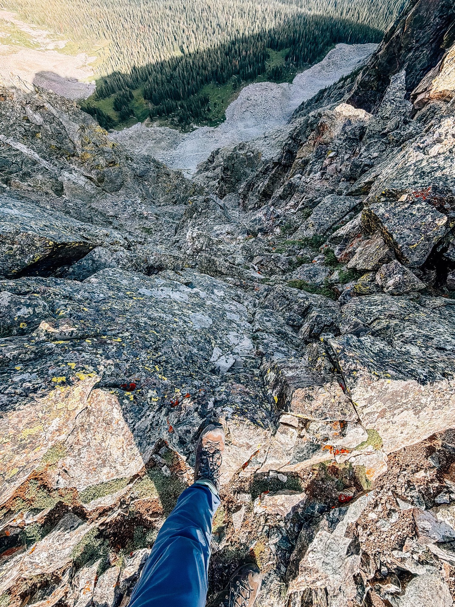 Exposure along the knife edge on Mount Buffalo