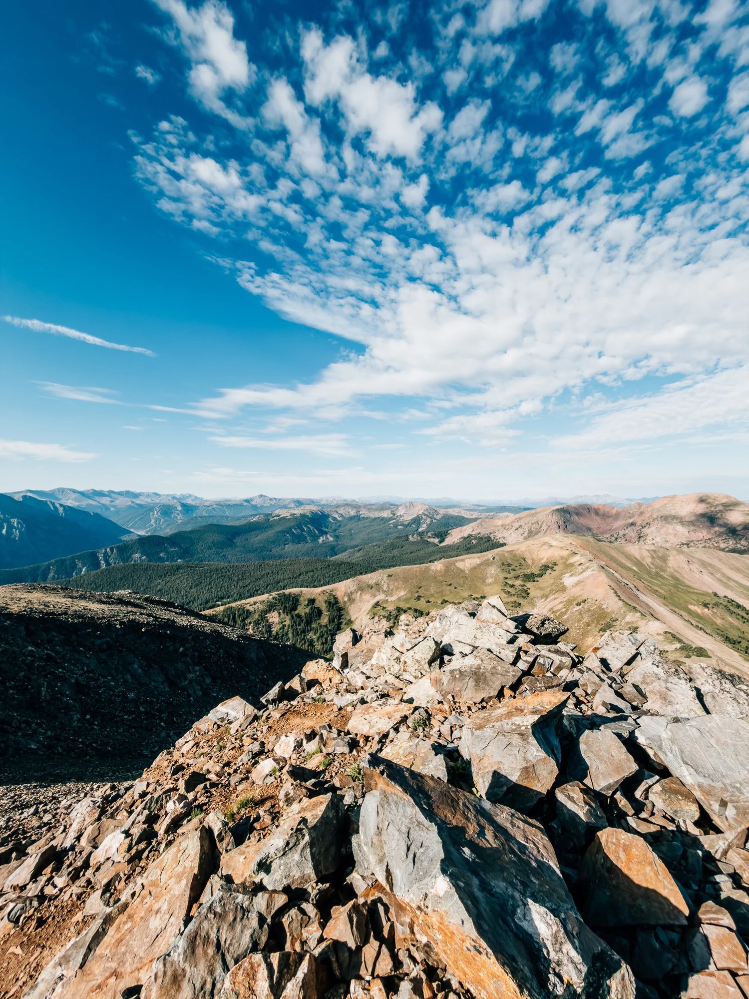 View from the South Buffalo summit