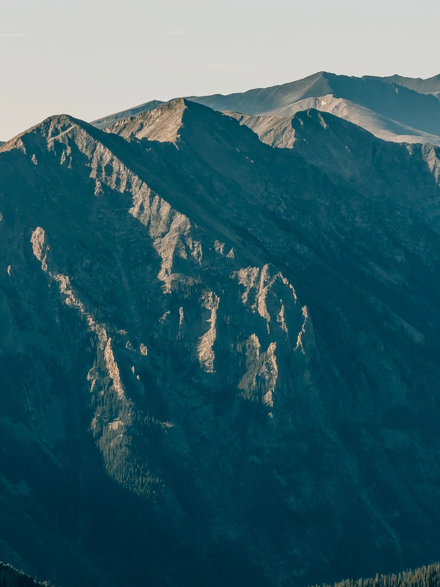 The Ten Mile Range seen from Mount Buffalo