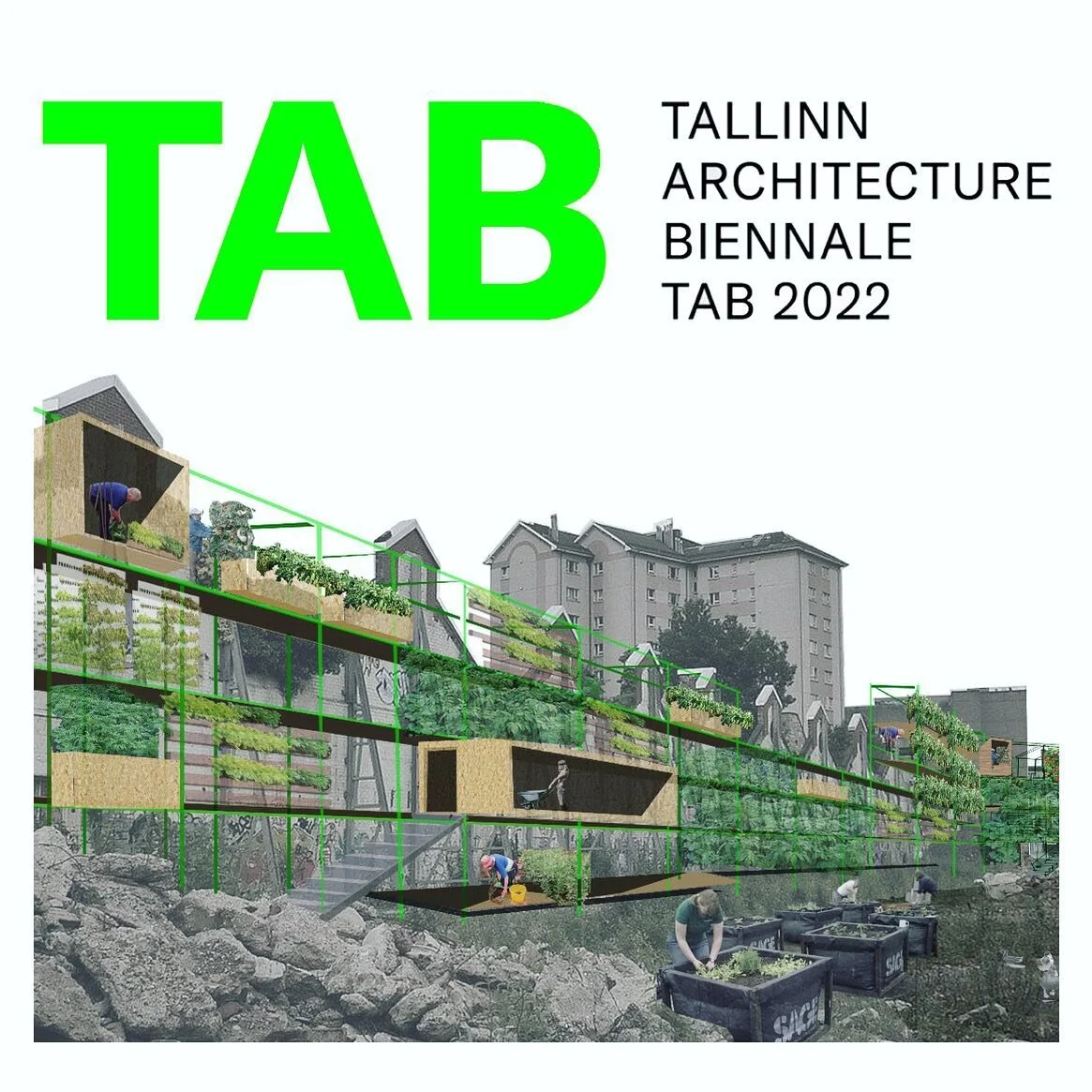 We are pleased to have been selected to exhibit at the Tallinn Architecture Biennale this Autumn following a competition held earlier this year. Our ongoing research focussing on how architectural practice can play a role to catalyse sustainable urba