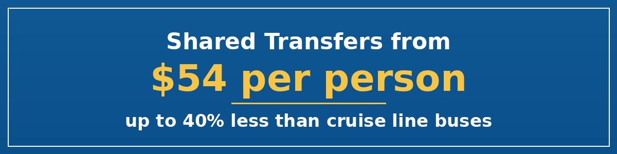 Your Shuttle to Whittier, Seward & Alaska's Best Views