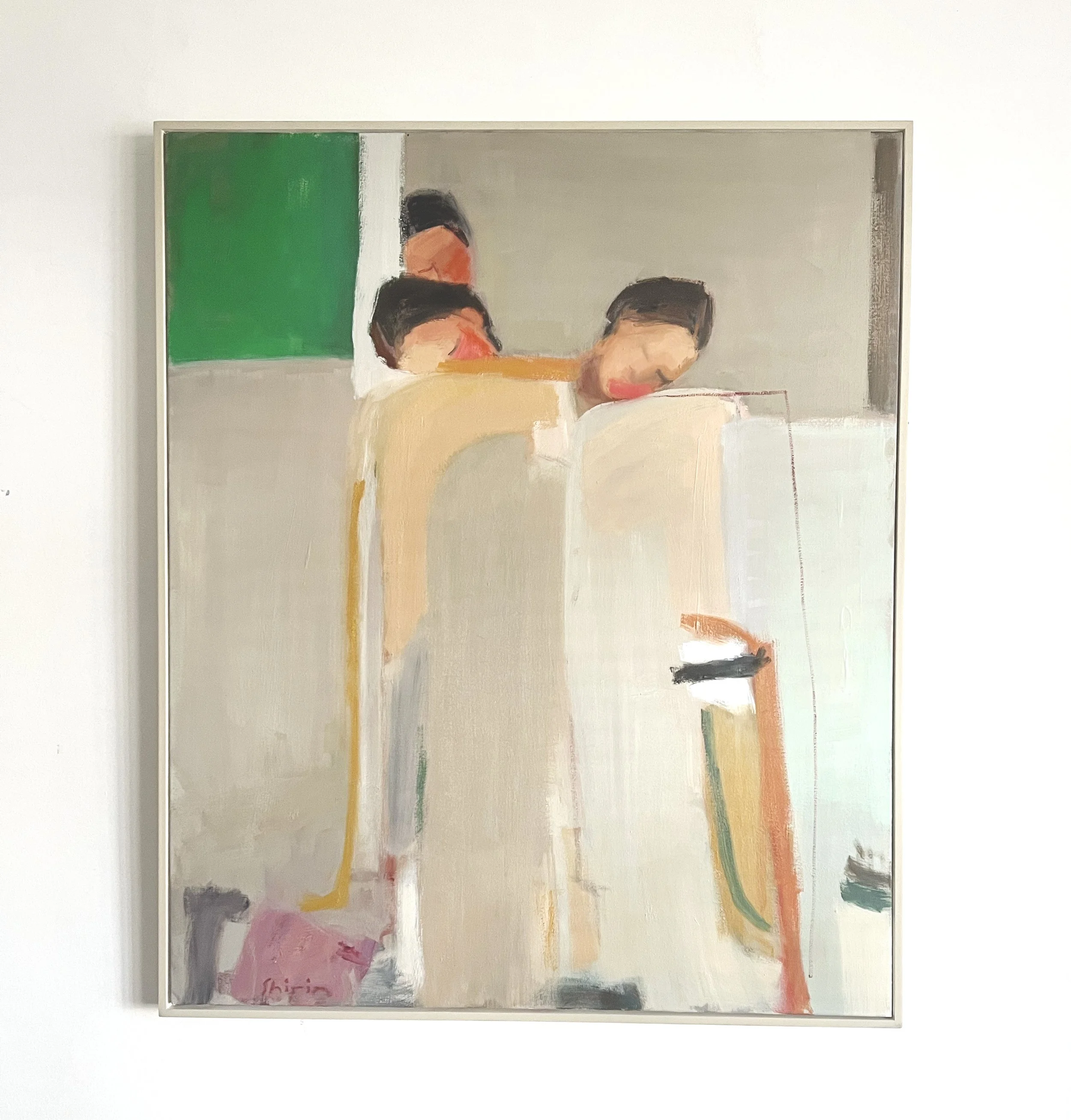 Closeness in three - 120 x 100 cm