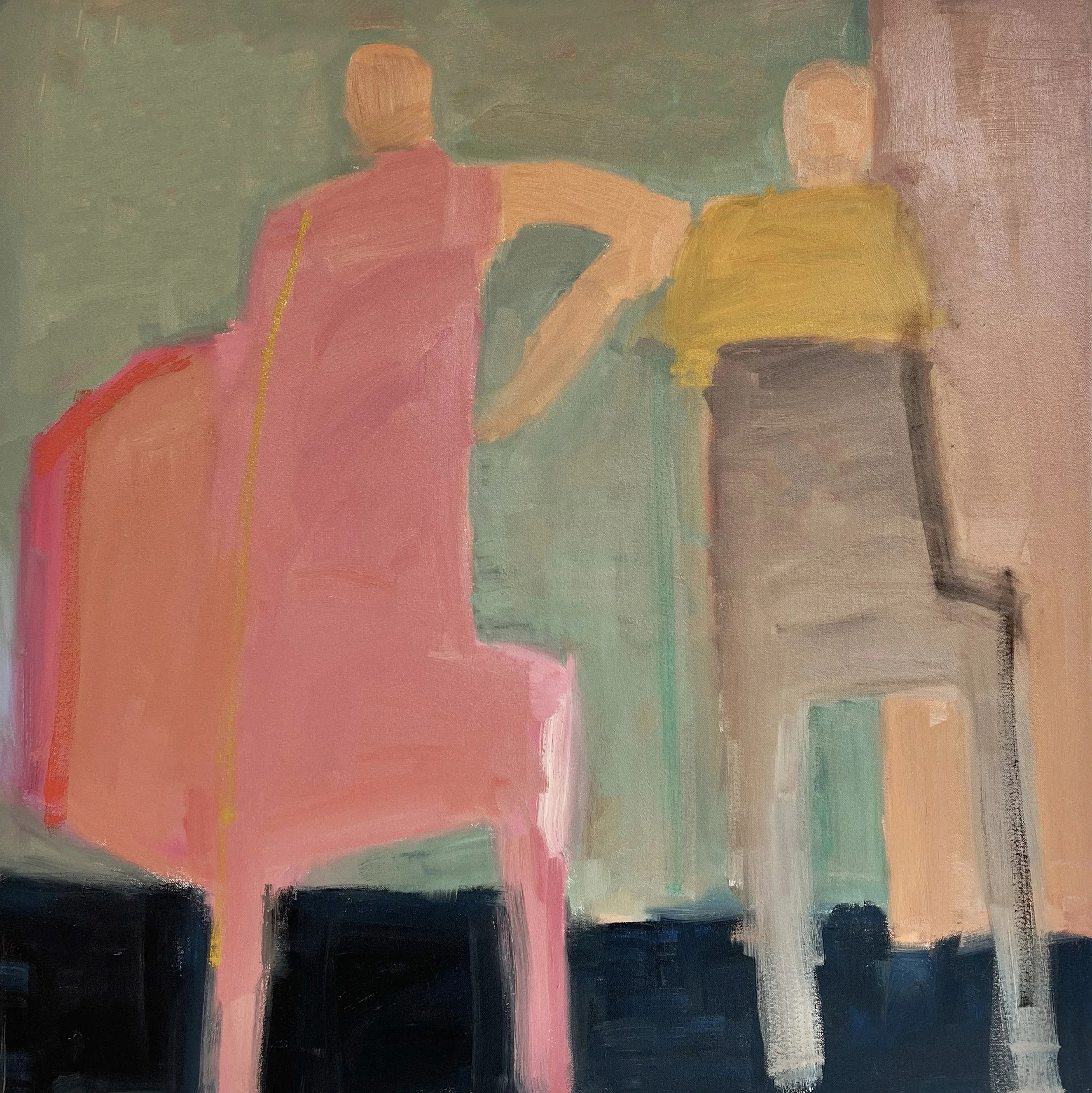 What We Share l - 100x100cm