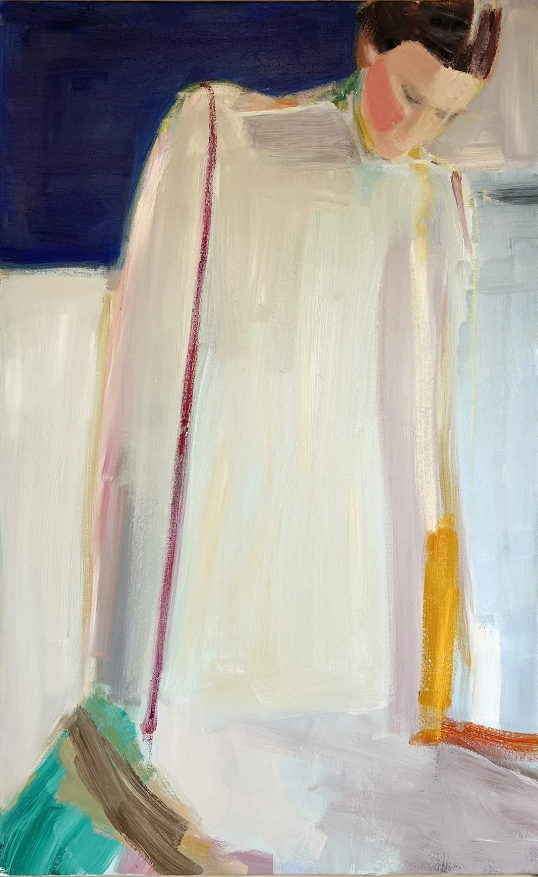 Closer in Blue 3 - 100x60 cm