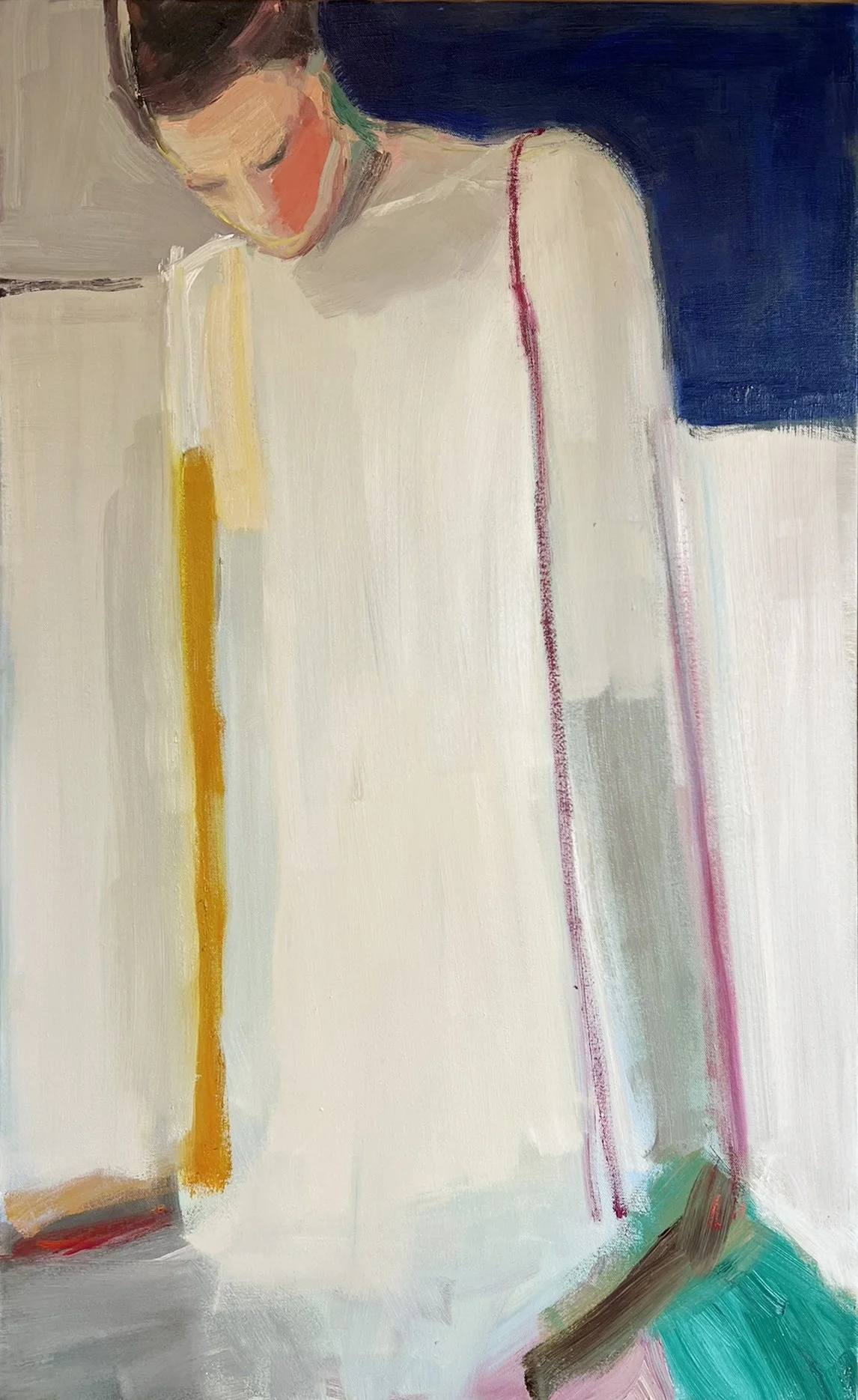 Closer in Blue 4 - 100x60 cm