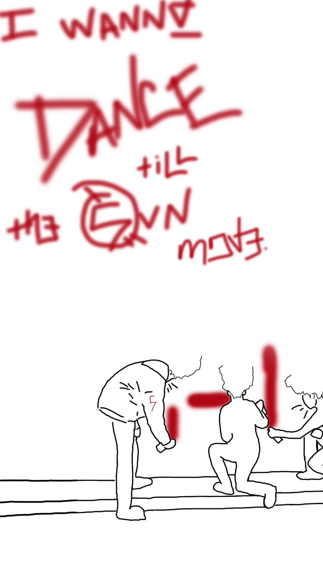 I wanna dance till the sun moves