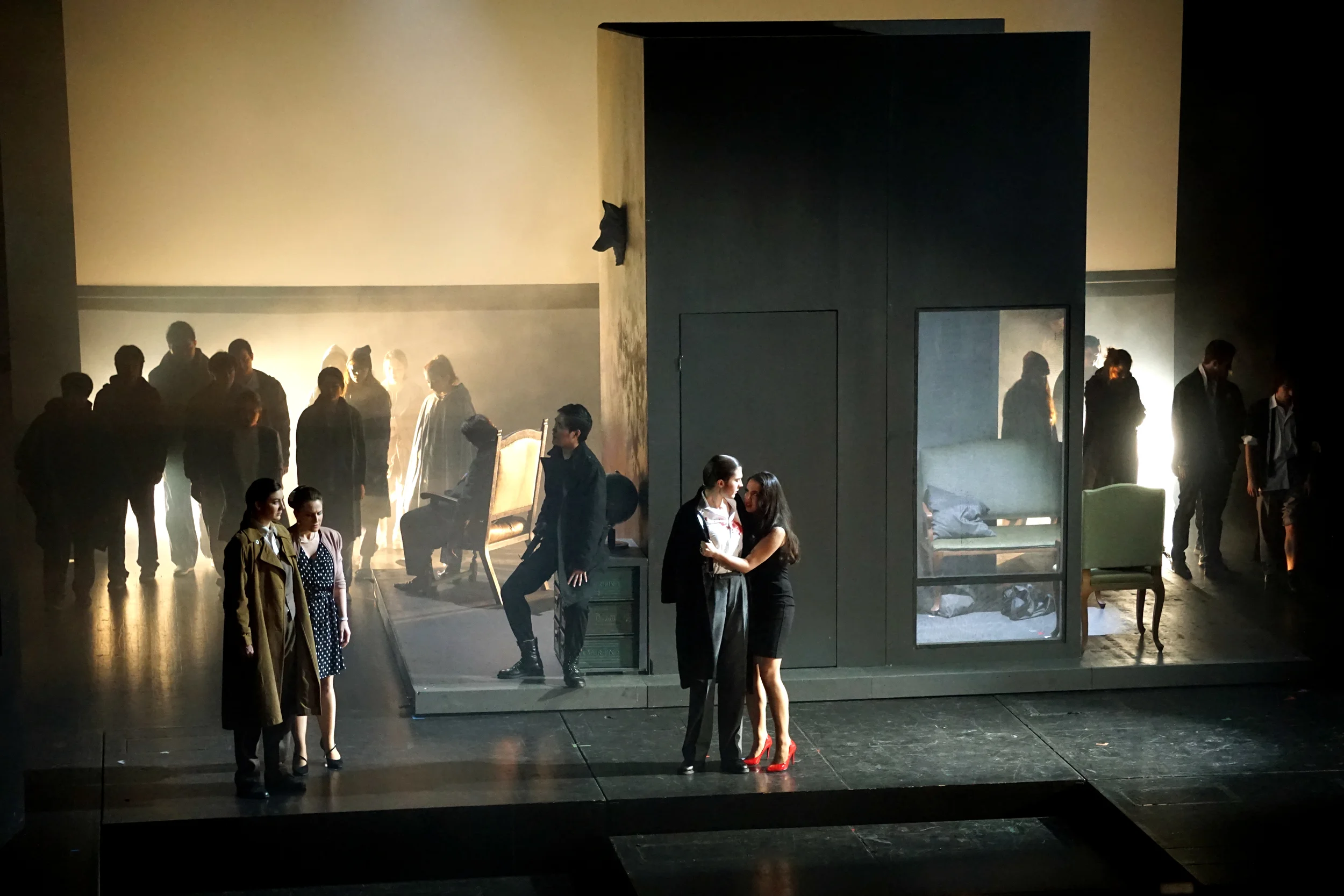   LA CLEMENZA DI TITO   Wolfgang Amadeus Mozart - Theater Akzent/MUK Wien,&nbsp;04/2016  Musikalische Leitung: Niels Muus |&nbsp;Regie: Jacopo Spirei |&nbsp;Bühne und Kostüme: Agnes Hasun | Licht: Fiametta Baldiserri   © Agnes Hasun  