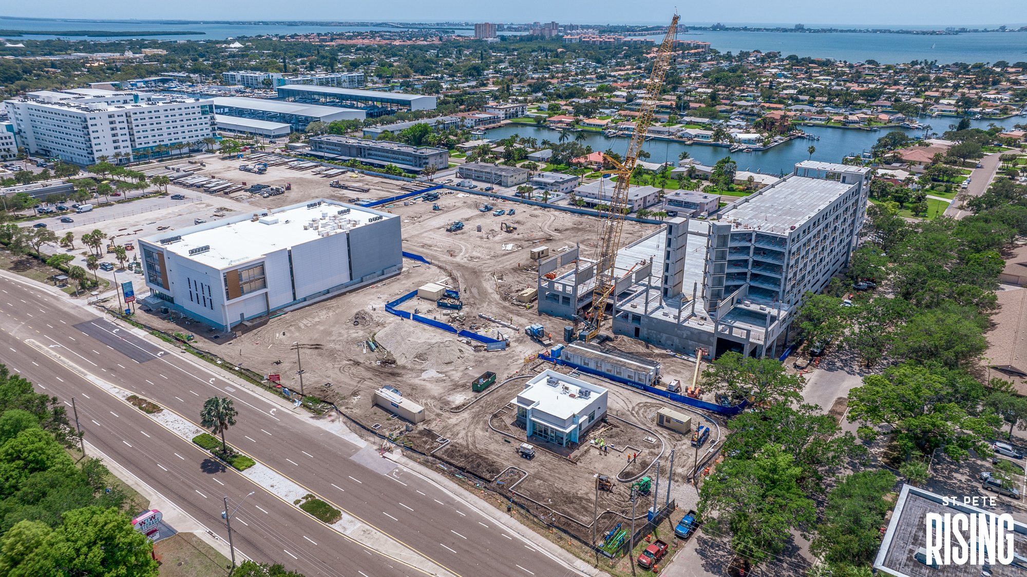 JVB ARCHITECT, LLC - Philips Development ground breaking today for the Skyway CubeSmart Self Storage and Sur Club Apartments. Exciting times for St Petersburg!