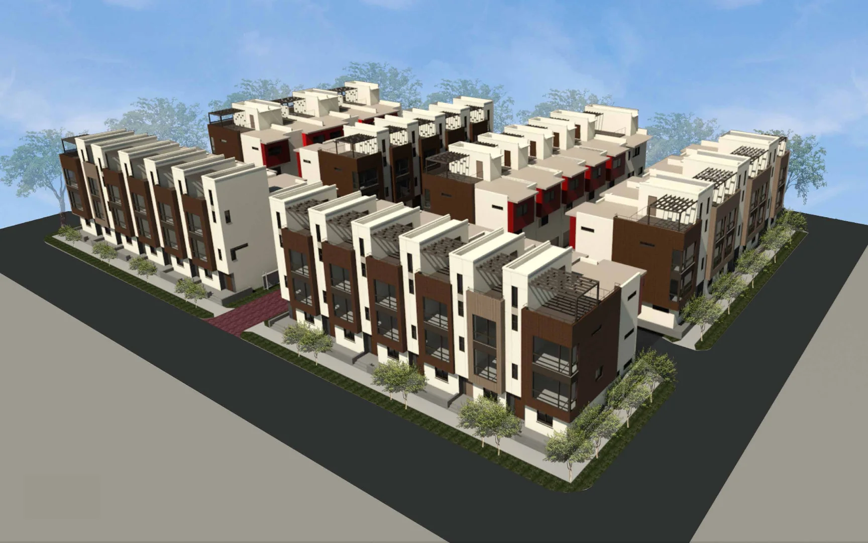 Project: Arlington Townhomes 