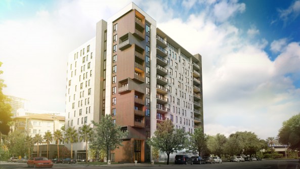 The Salvador, a 13-story condo building at 199 Dali Blvd, is 78% sold. Only 16 units remain.