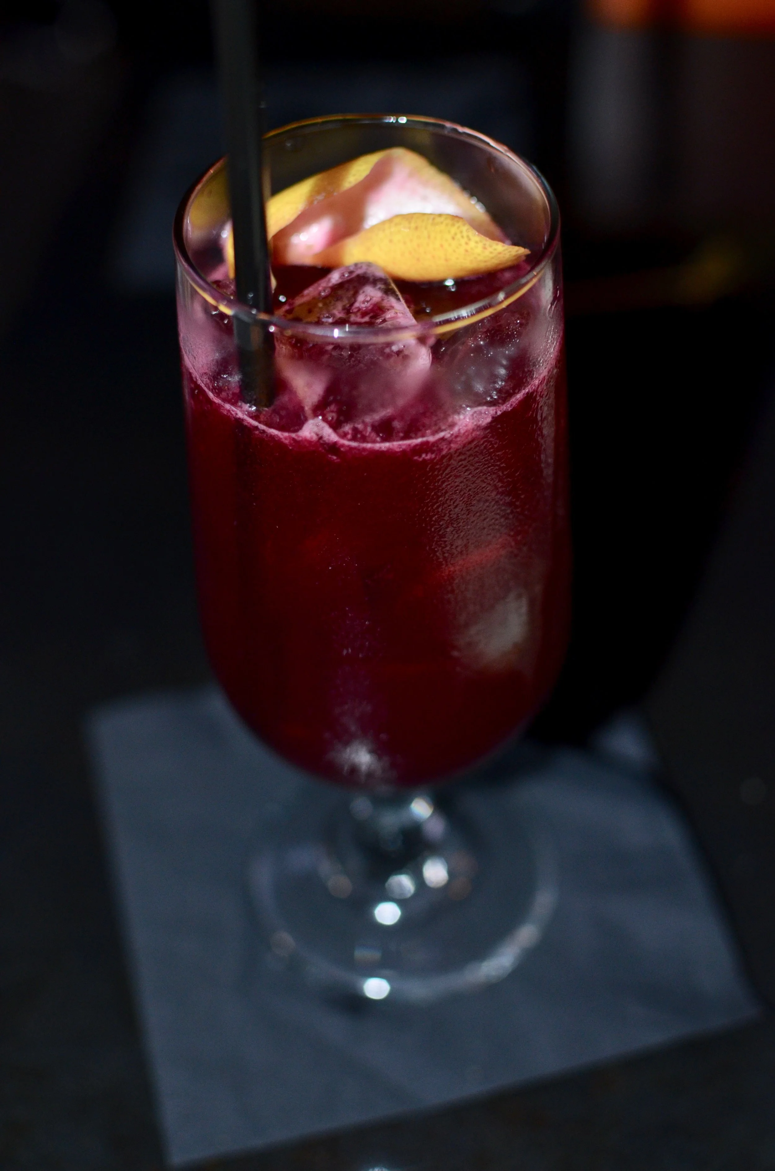 give me the beet - ketel one vodka, aperol, beet, ginger syrup, and lemon