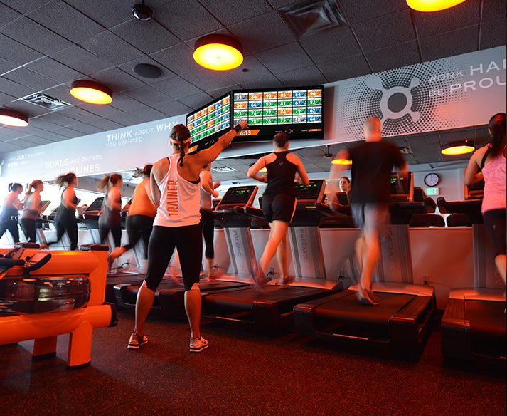 Group Cardio at Orangetheory Fitness