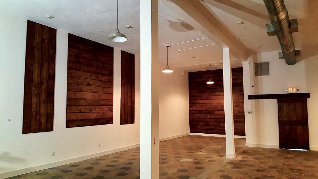 Interior buildout at verve boutique