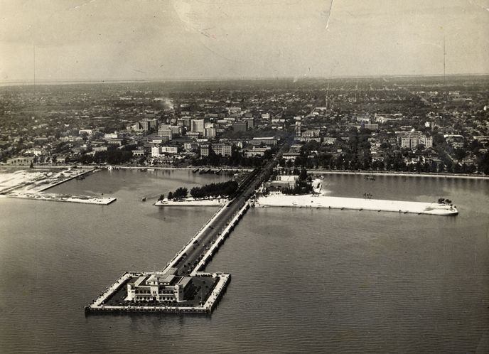 St. Pete's "Million Dollar Pier" open in 1926 and was demolished in 1967.