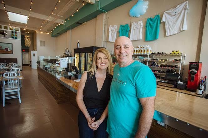 Owners of (swah-rey), Gregg and Leslie-Ann Ciccone