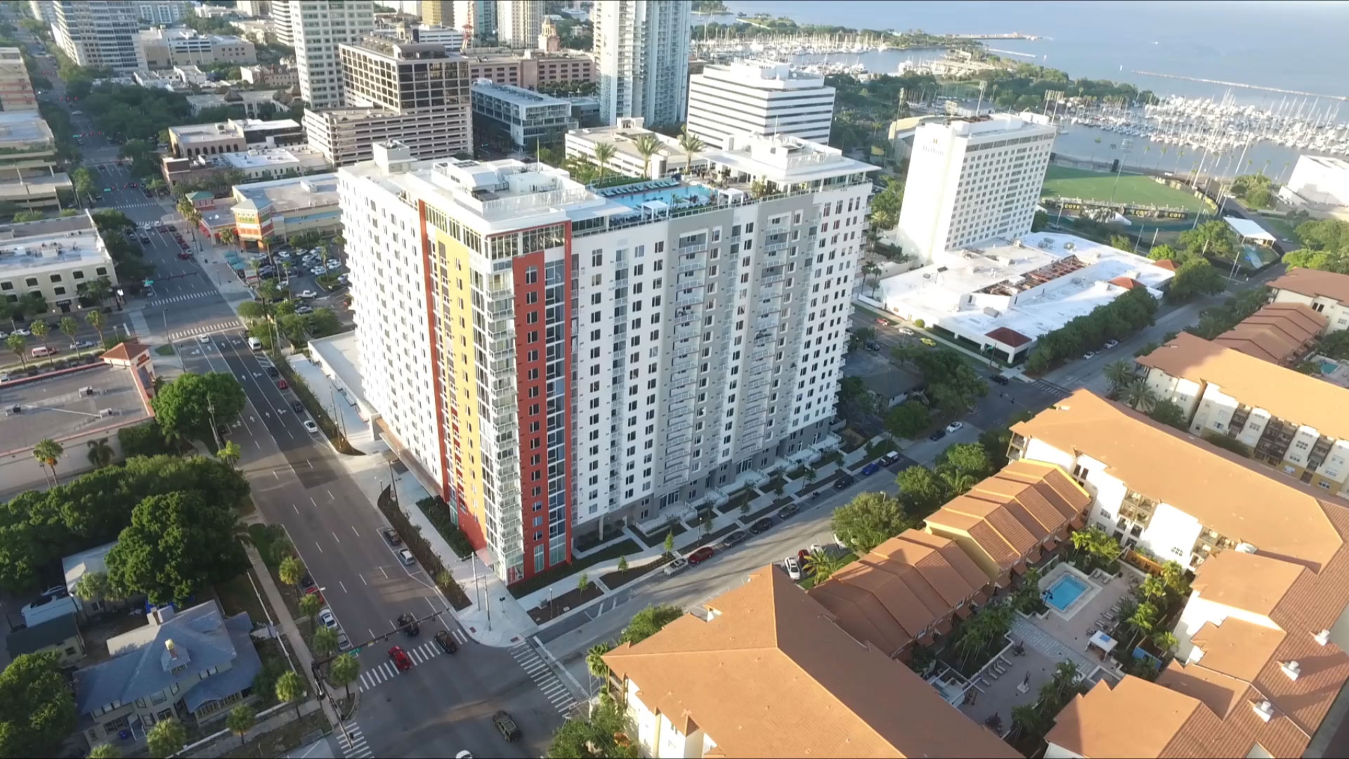 The Simple Greek will be located on the ground floor of the AER Apartment building at 330 3rd Street South.