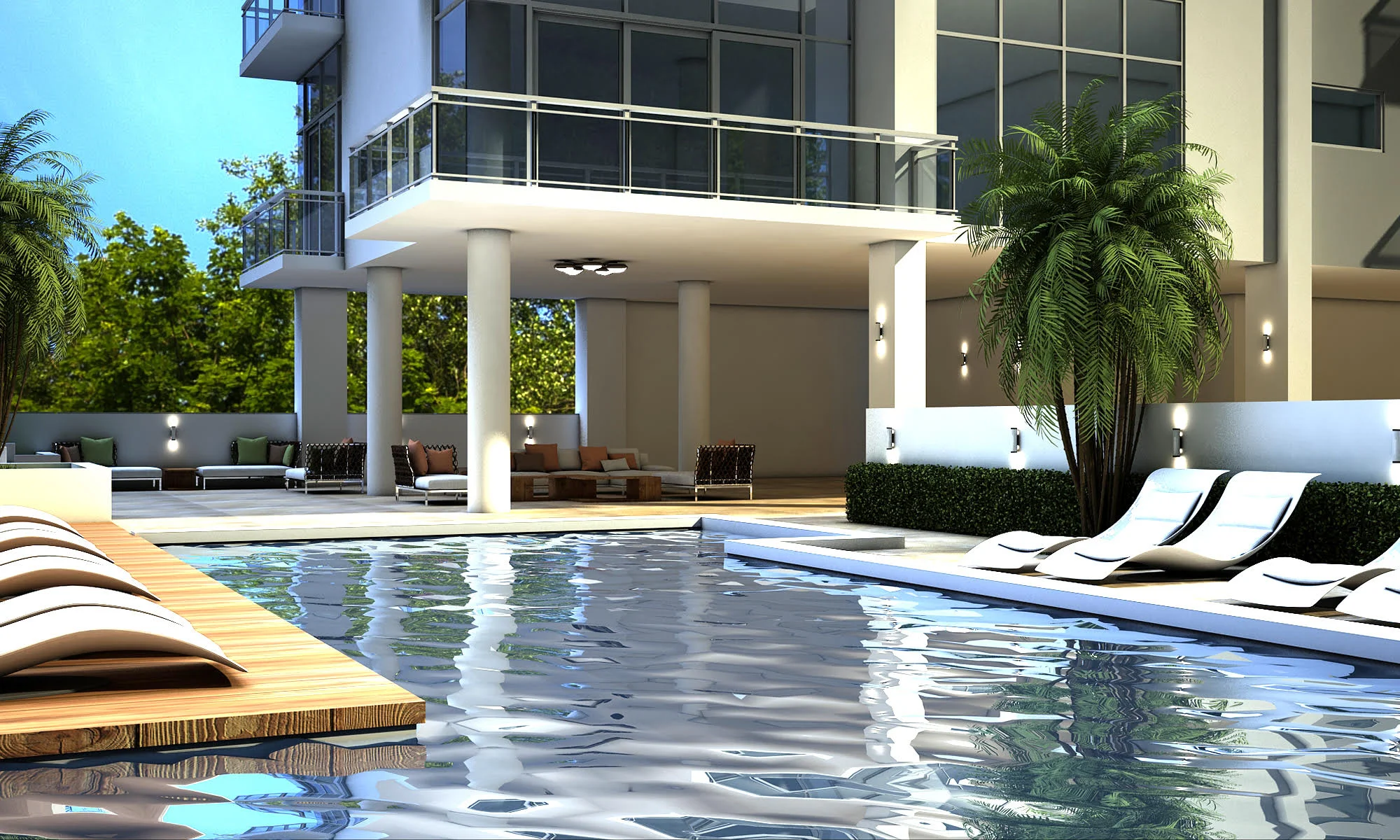 The Bezu will feature an open-air pool and hot tub which will be located on the 6th floor.