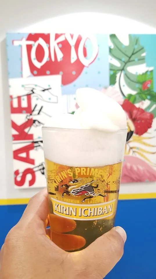 an ice cold frostee kirin from Pacific Counter