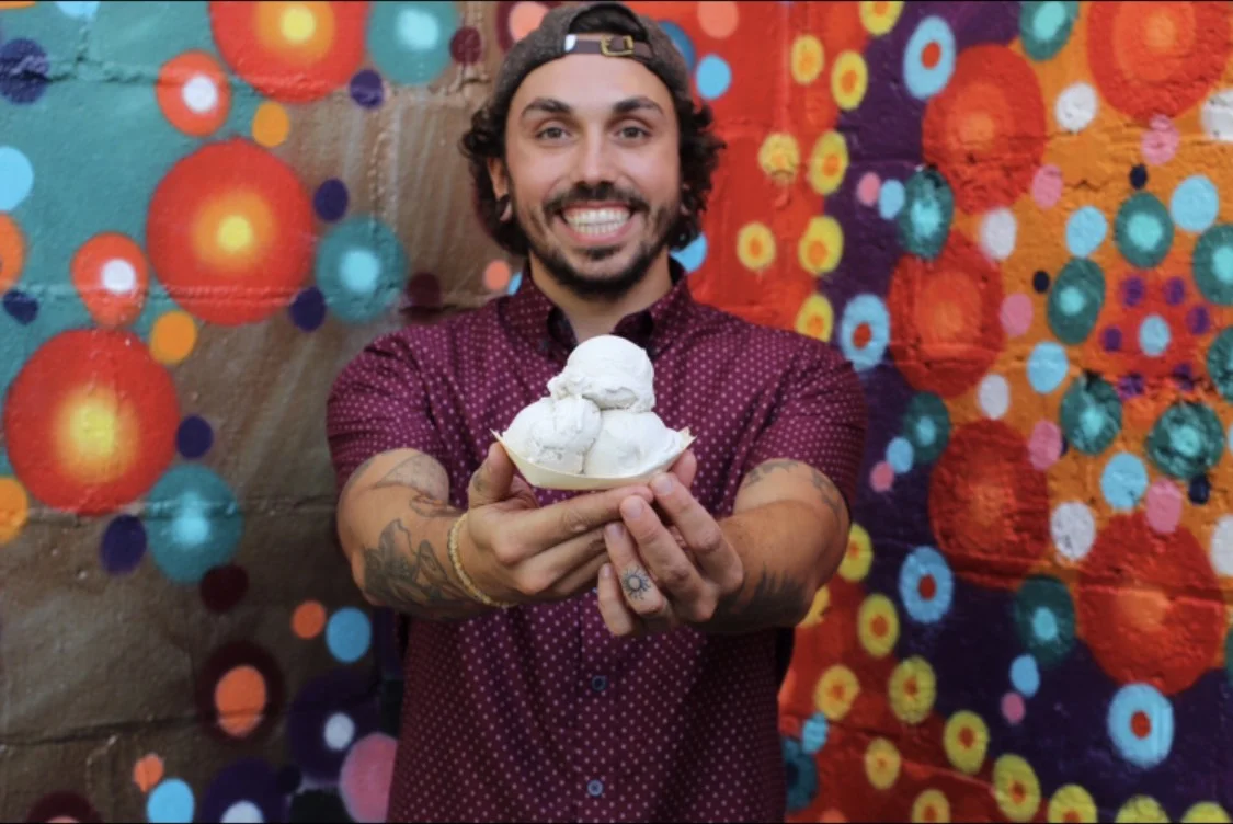 Matthew Matchin, owner of Plant+Love Ice Cream