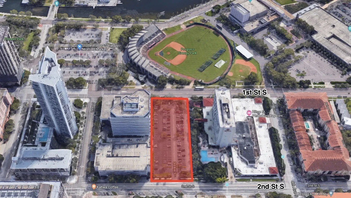 Kolter Group is under contract to purchase the Hilton Bayfront hotel parking lot at 300 1st Street south
