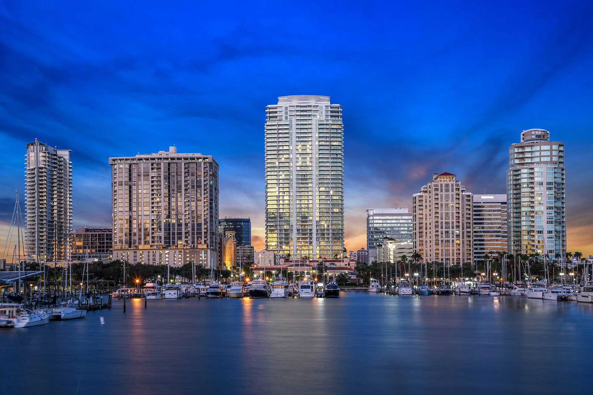 ONE St. Petersburg, located at 100 1st Ave N, sold out of all 253 condo units over six months before its recent completion.
