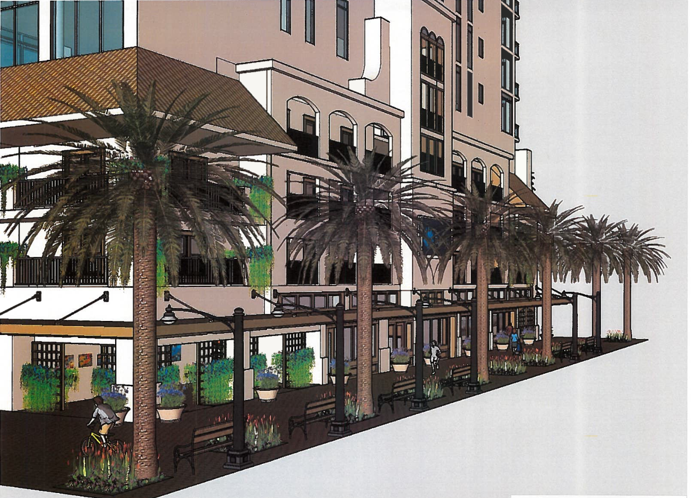 In March 2019, new renderings were released showing a vastly redesigned base.