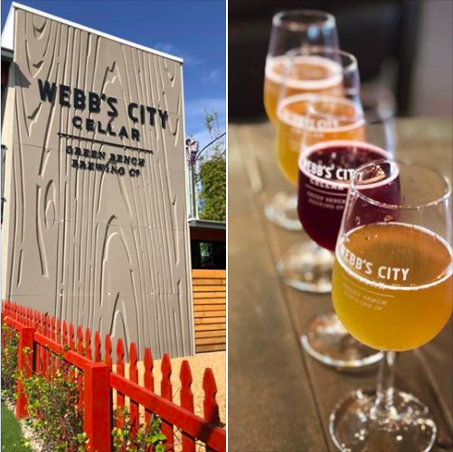 Webb'‘s City Cellar also has a large list of guest bottles of wild and sour ales for on-site consumption only