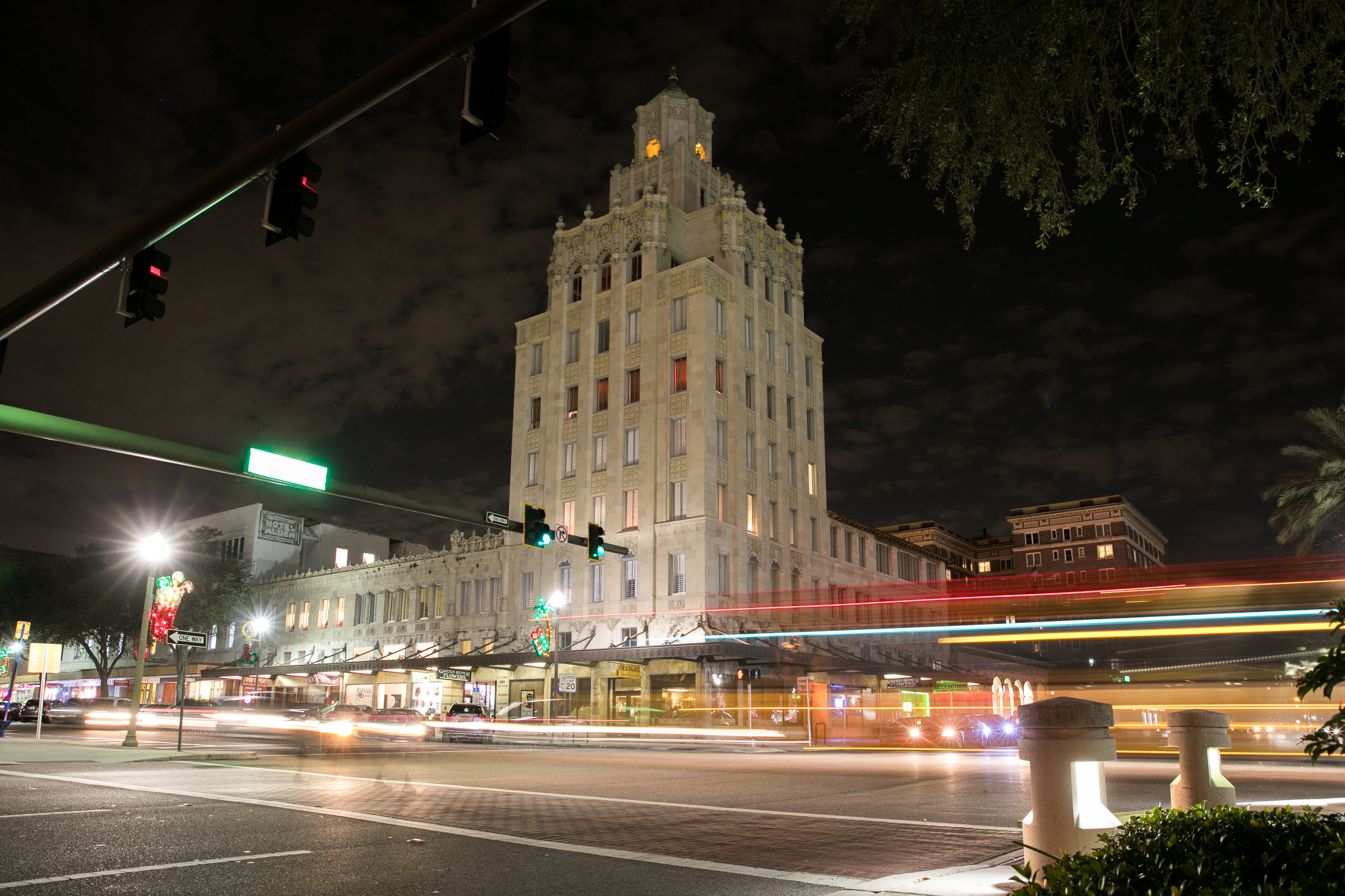 The Snell Arcade, located at the corner of Central Ave and 4th St, was developed by C. Perry Snell in 1926