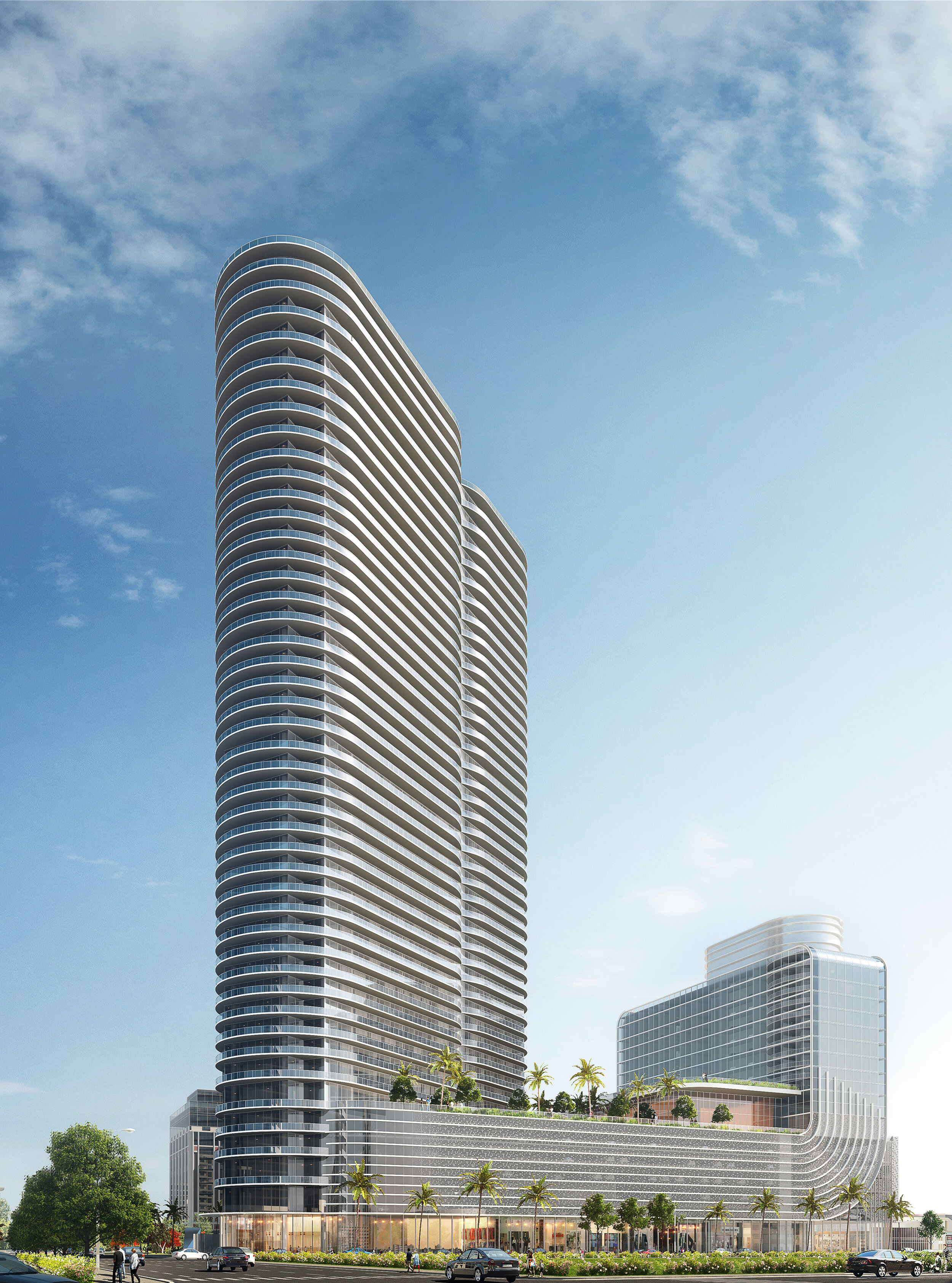 400 Central Avenue will be a mixed-use development featuring condominium units, a hotel with meeting space, ground floor retail, and Class A office space.