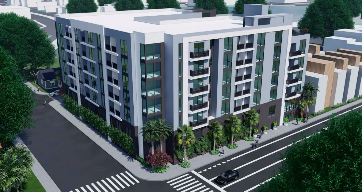 Seven-story Apartment Building Planned Near Mirror Lake in Downtown St. Pete