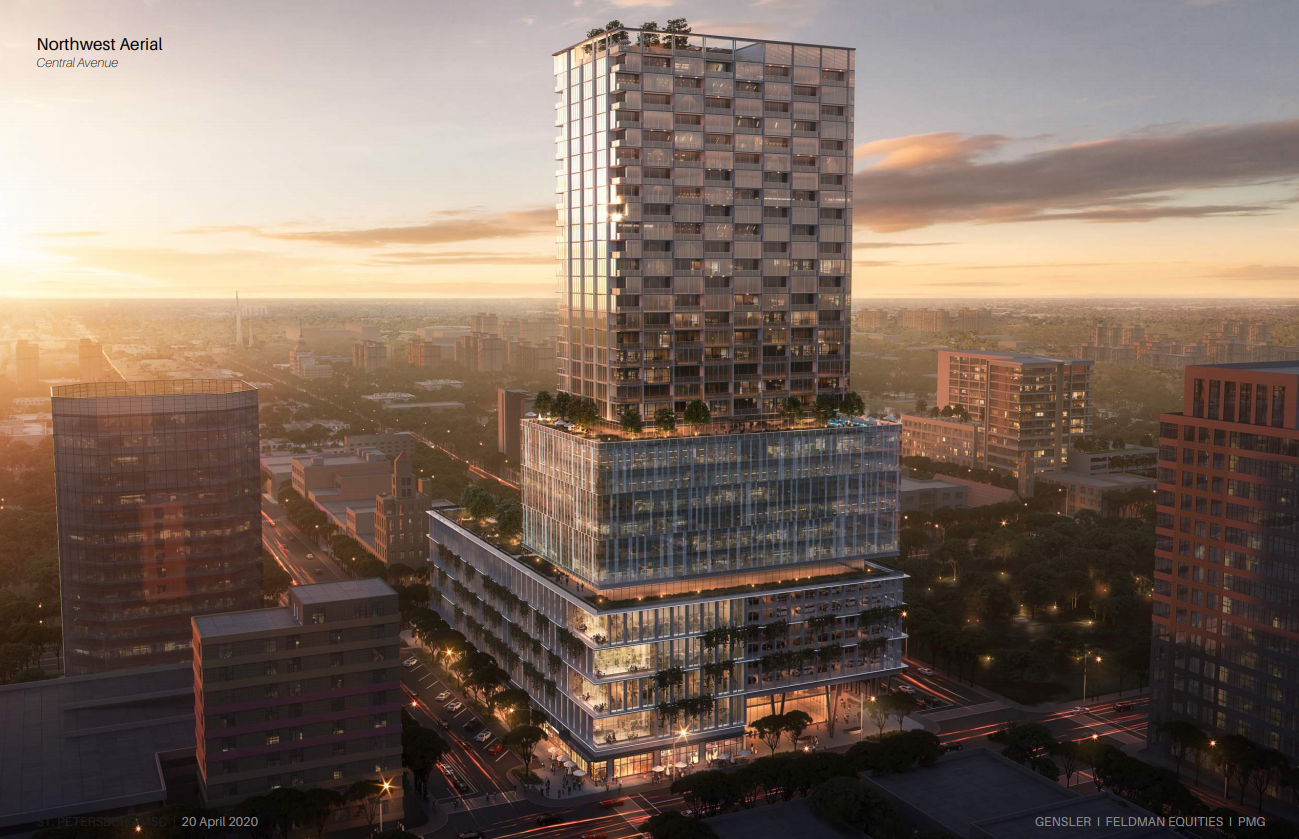 Plans for the redevelopment of Downtown St. Pete’s MSC building move forward