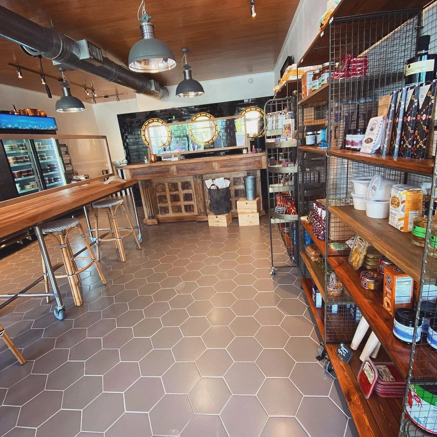 The interior of Gracie Pasta and Provisions located at 120 8th Ave on Pass-A-Grille