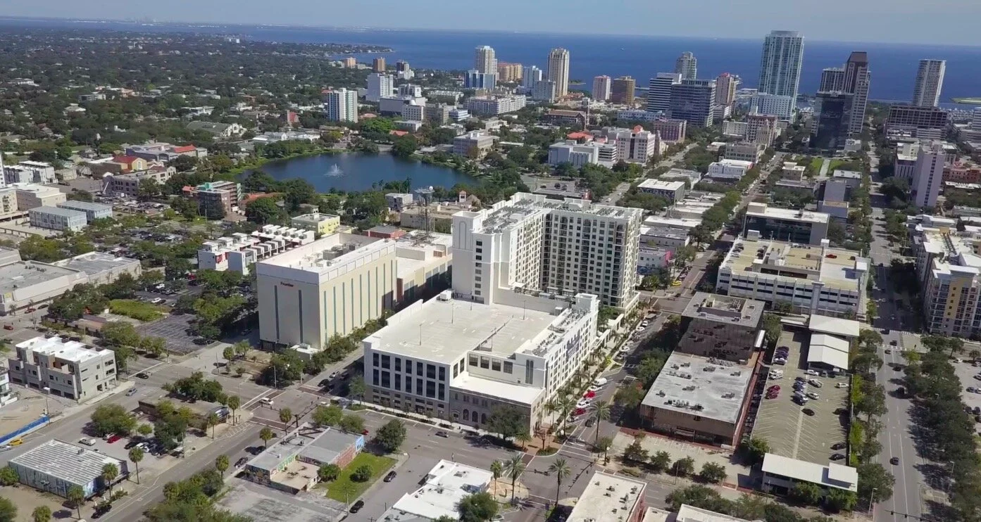 Icon Central is a 368-unit luxury apartment complex with 38,000 square feet of retail space located in DOwntown St. Pete