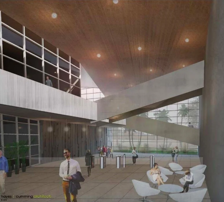 Rendering of the Tampa Bay Innovation Center courtesy of Hayes Cumming Architects. Design elements are subject to change.