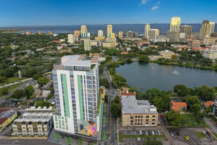 Reflection, a proposed 18-story condo tower in St. Pete, is over 40% sold